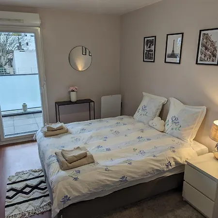 Appartement 80M2, Terrasse Sud, Metro 7 Direction Louvre A 8Minutes, Parking Sous-Sol, Proche Paris-Bercy Ivry-sur-Seine Exterior foto