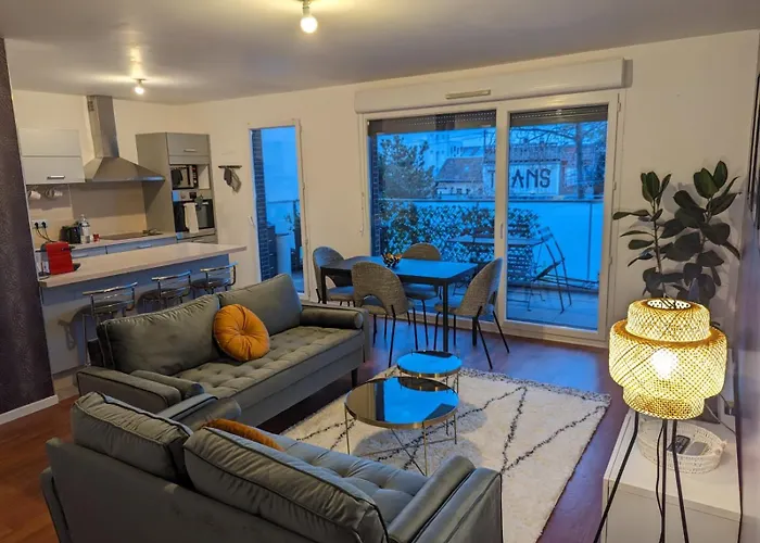 Appartement 80M2, Terrasse Sud, Metro 7 Direction Louvre A 8Minutes, Parking Sous-Sol, Proche Paris-Bercy
